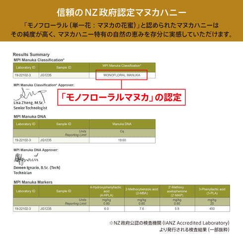 【アピビー】マヌカハニー/MGO400+ MGO150+ (500g/250g)